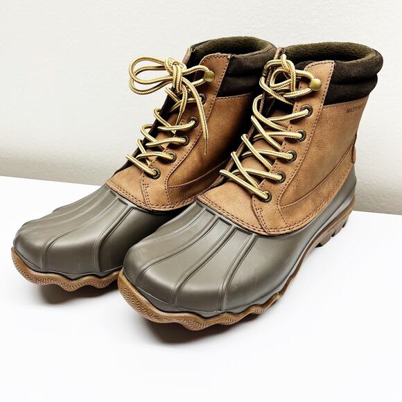 sperry duck boots 8.5